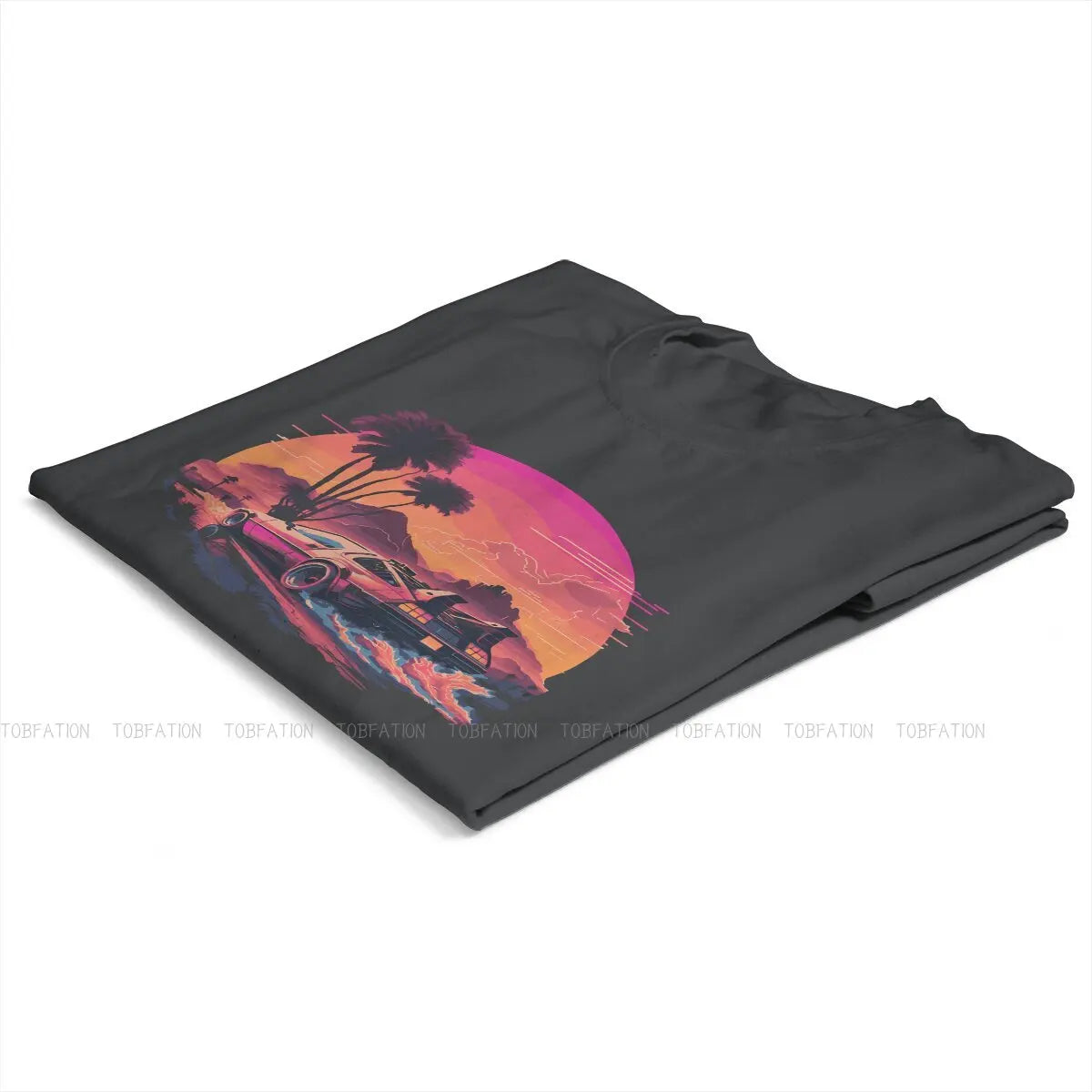 "Retro Ride Synthwave Tee"