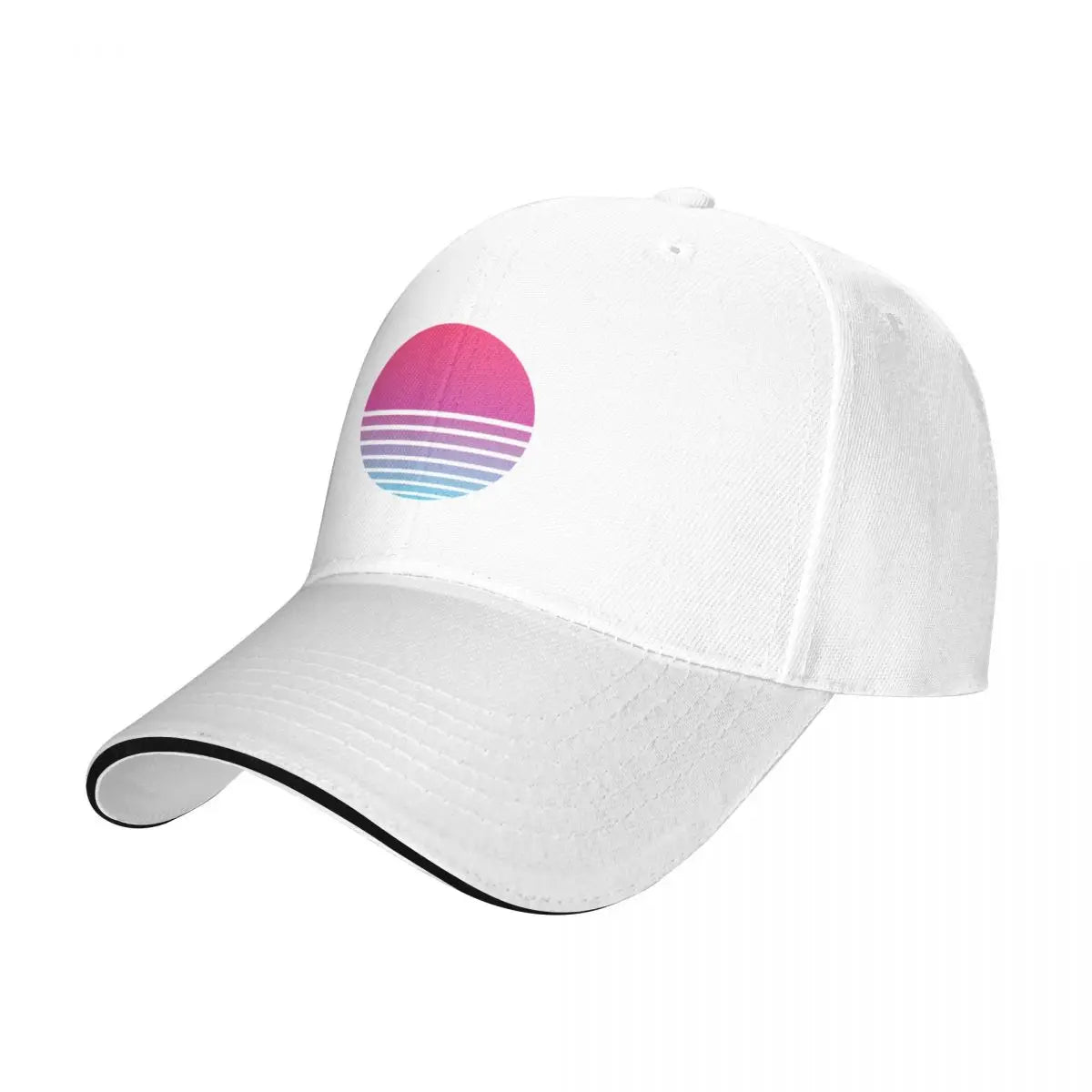 "Retro Sun Synthwave Cap"