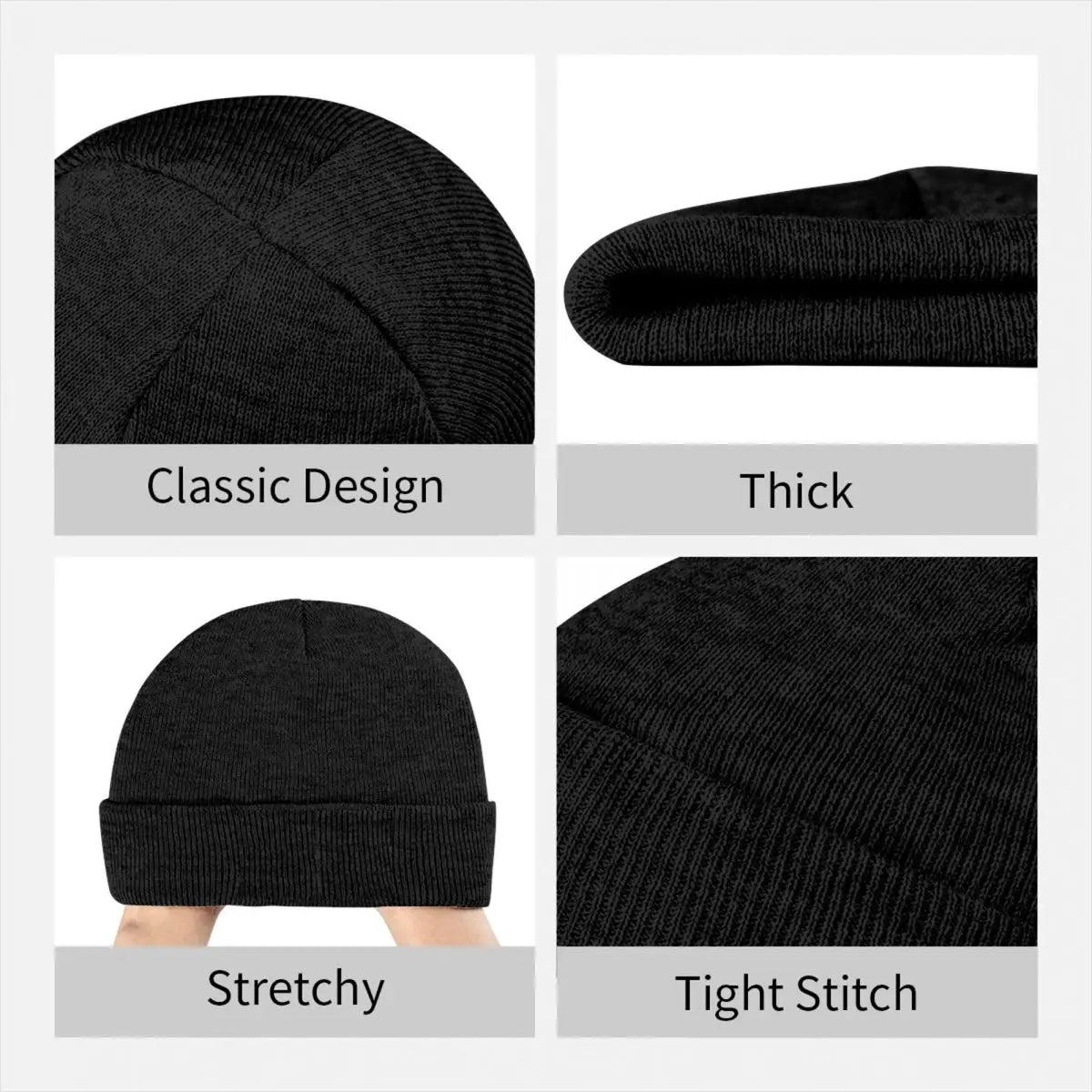 "Sunset Wave Synthwave Beanie"