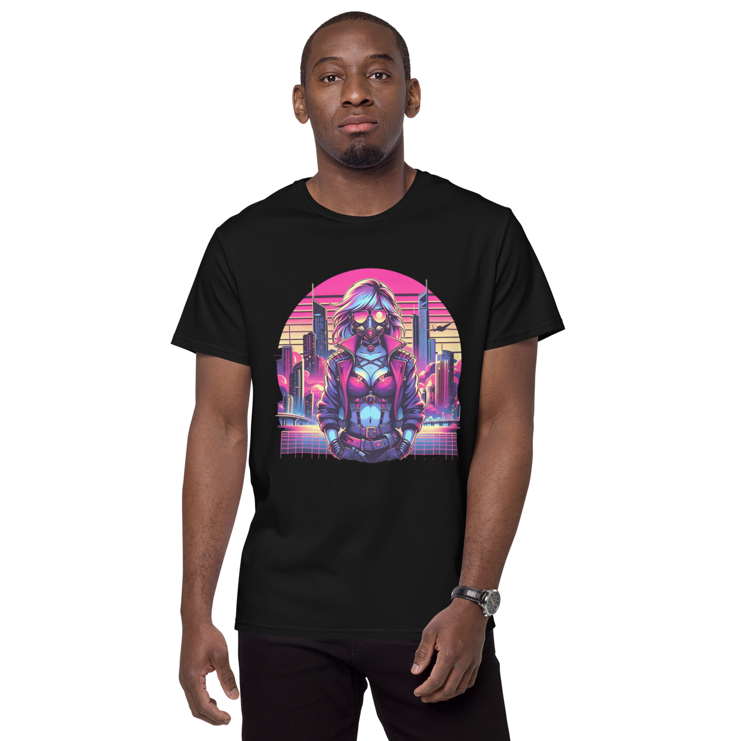 "Cyber Synth Siren Tee"