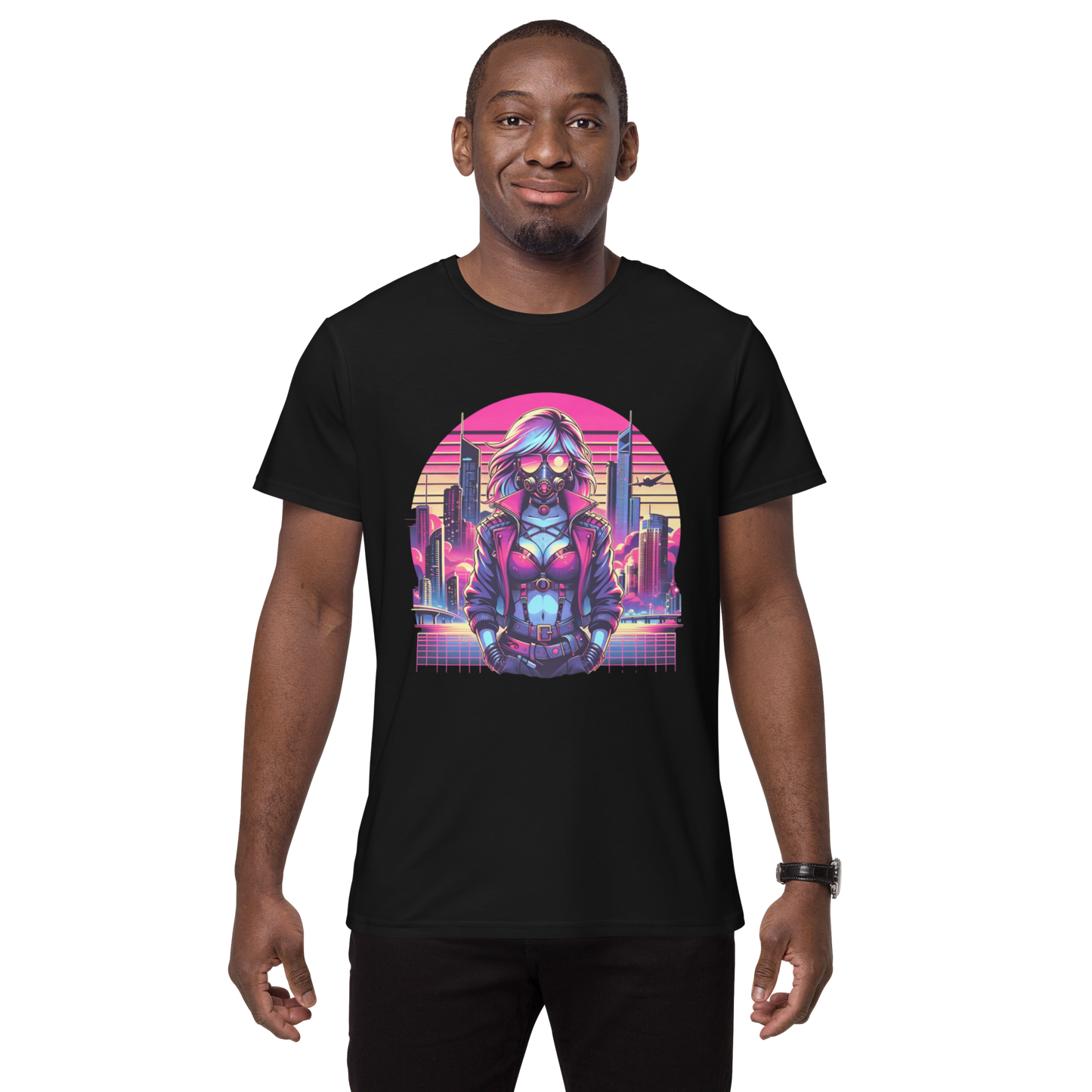 "Cyber Synth Siren Tee"