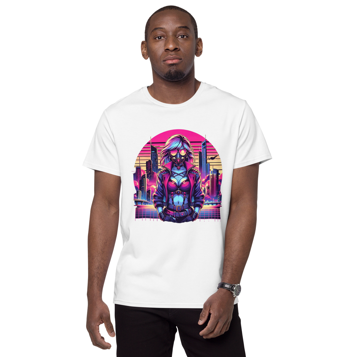 "Cyber Synth Siren Tee"