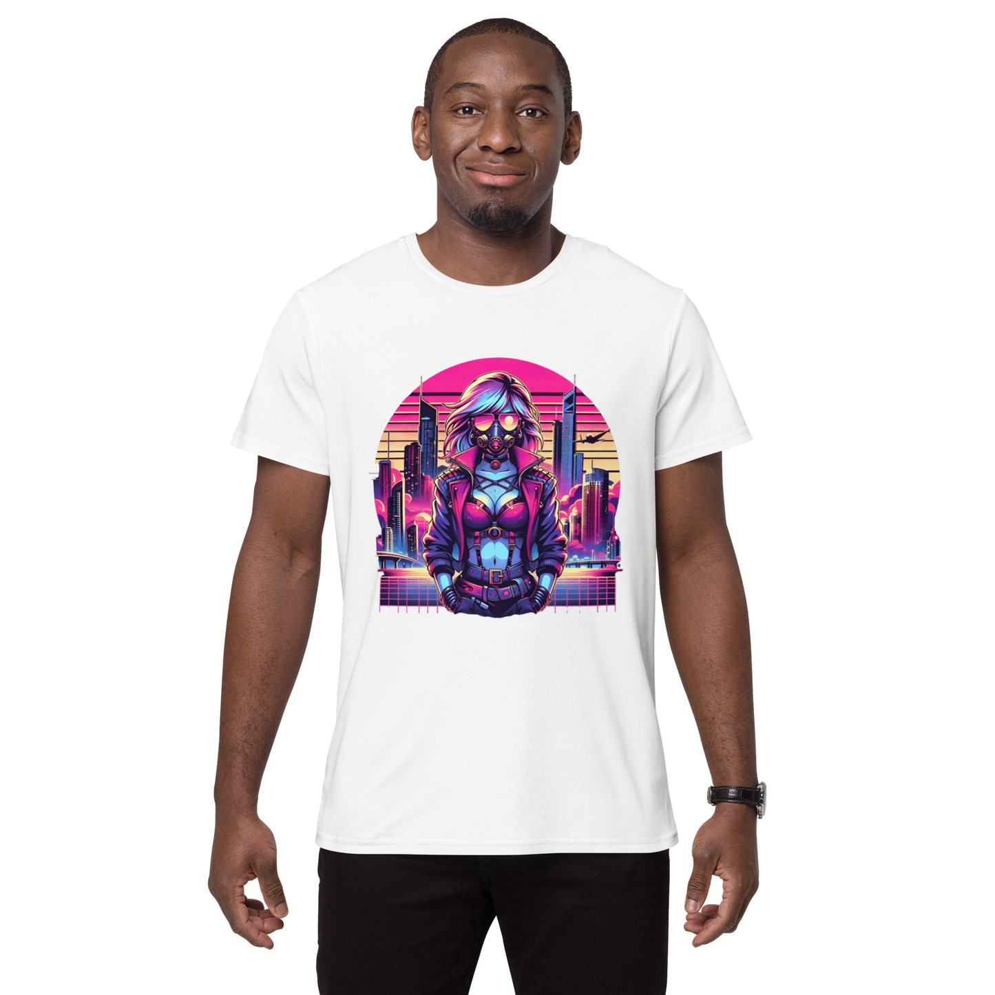 "Cyber Synth Siren Tee"